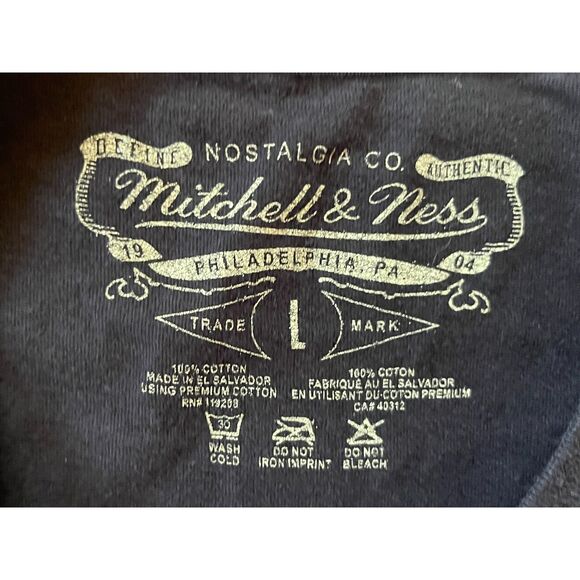 Boston Celtics MItchell & Ness Black Basketball T Shirt Tee Top  Mens Size Large - Picture 4 of 7